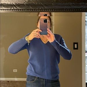 Beautiful Blue Cashmere Sweater